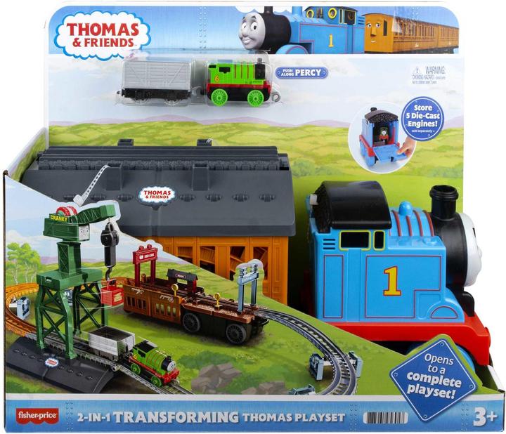 Immagine prodotto Fisher-Price Fisher Price Tomek e Przyjaciele Tomek Transformacja Rozkładany zestaw GXH08