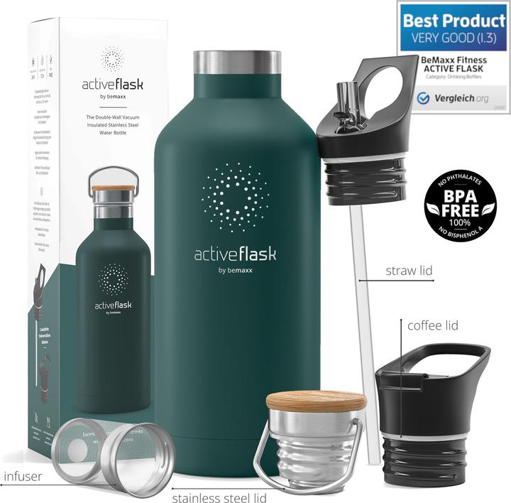Image du produit BeMaxx Active Flask Trinkflasche SMB, 950ml (0.95 l)