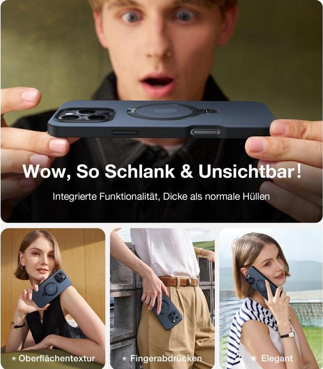 Productafbeelding Torras UPRO Ostand Spin (Apple iPhone 16 Pro)