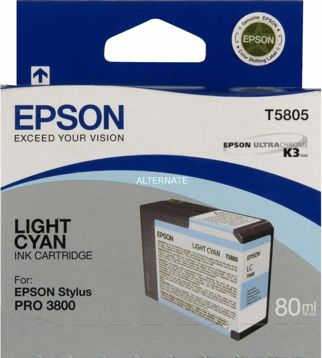 Actual product image Epson T5805 (LC)