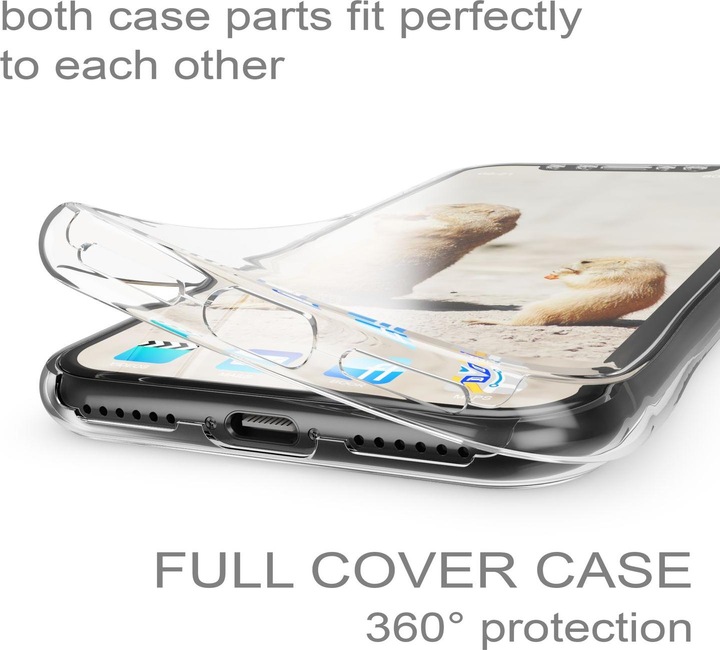 Produktbild Nalia 360 Grad Handyhülle (Apple iPhone XS, Apple iPhone X)