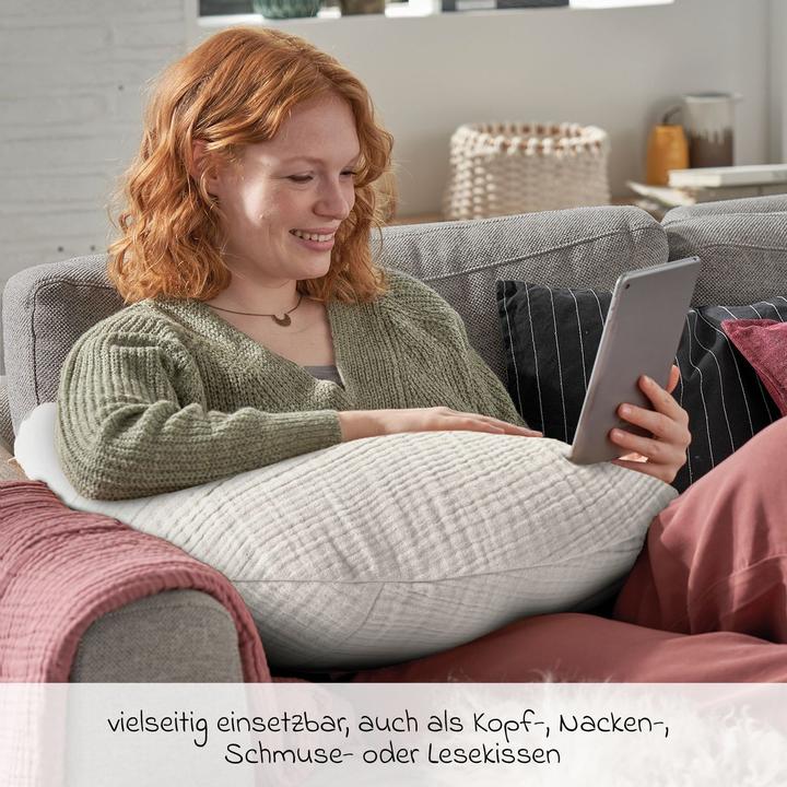 Produktbild Theraline Stillkissen Stillkissen Der Musselinmond - mit feiner (27 cm)