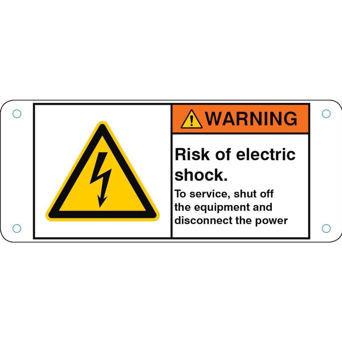 Brady, Sicherheitskennzeichnung, ISO Safety Sign - Risk of