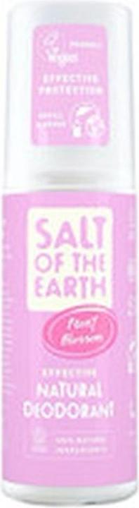 Salt Of-The-Earth - Peonyossom Natural Deodorant - Natural Mineral Deodorant In Spray With Peony (Spray, 100 ml)