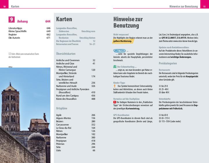 Produktbild Reiseführer Languedoc-Roussillon Okzitanien entdecken (Deutsch, Petra Sparrer, 2023)