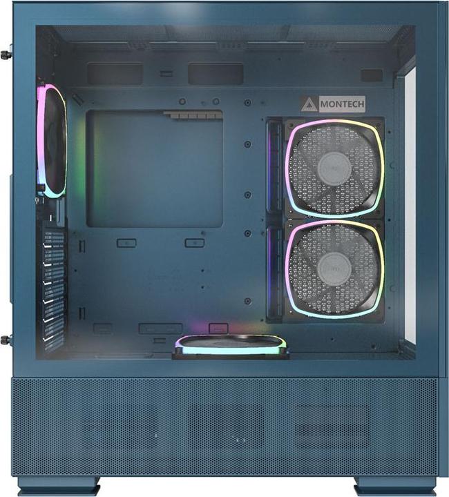 Produktbild Montech SKY TWO, Midi-Tower - blau (ATX, mATX, Mini-ITX)