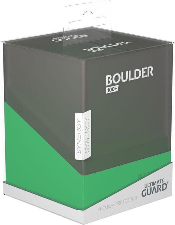 Produktbild Ultimate Guard Boulder Deck Case 100+ SYNERGY Schwarz/Grün