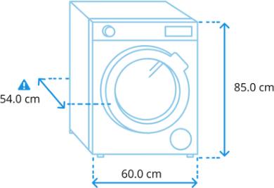 Image du produit Gorenje Gore WaMa WNPI84APS 8kg A wh 741466 (8 kg, Gauche)