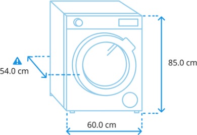 Actual product image Gorenje Gore WaMa WNPI84APS 8kg A wh 741466 (8 kg, Left)