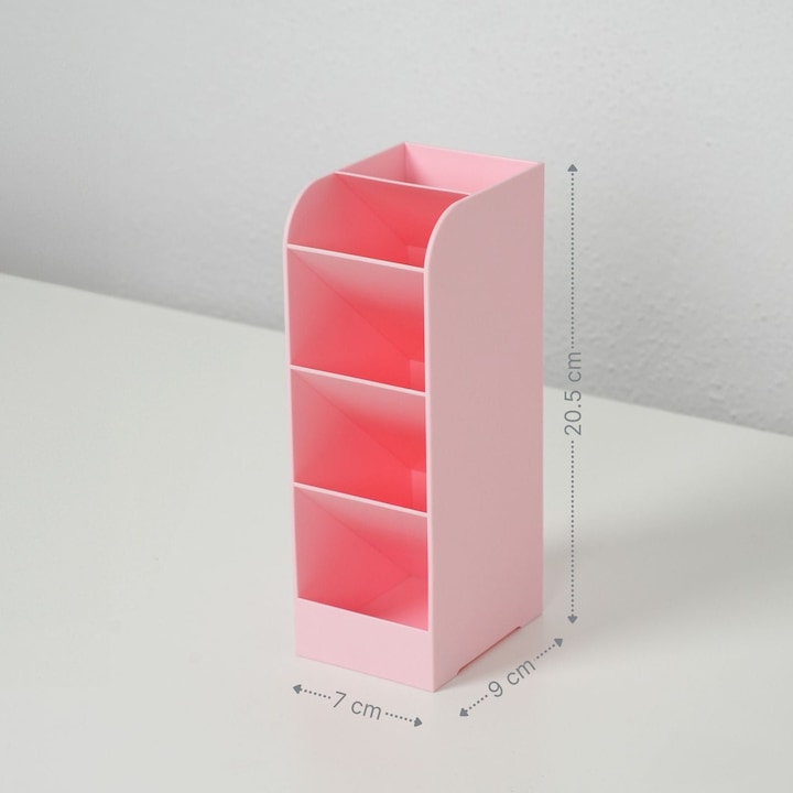 Produktbild Hermex Stiftebox Pen Desk-Organizer Stiftaufbewahrung Bürotisch-Stifthalter Schreibtisch-Organizer