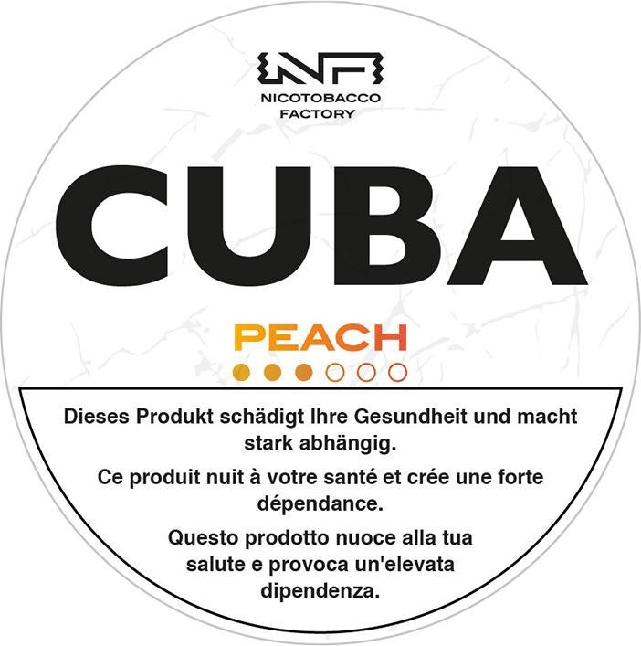 Cuba White Peach (16 mg)