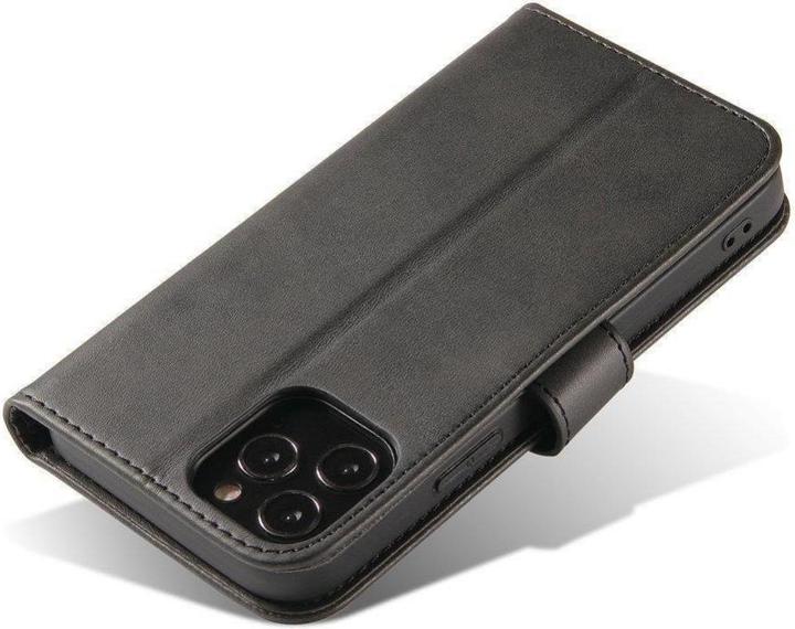 Actual product image Hurtel Magnet Case elegant case cover cover with a flap and stand function OnePlus Nord N20 5G black (OnePlus North N20 5G)