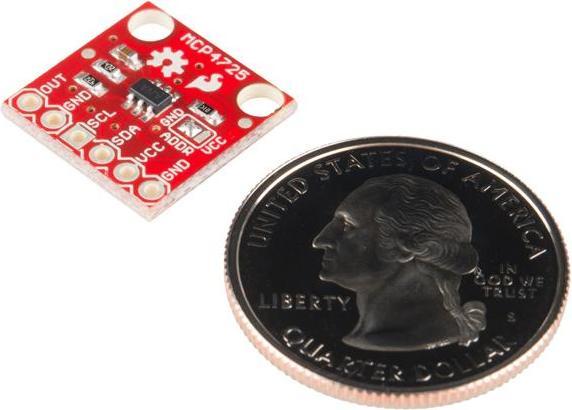 Actual product image SparkFun I2C DAC Breakout - MCP4725