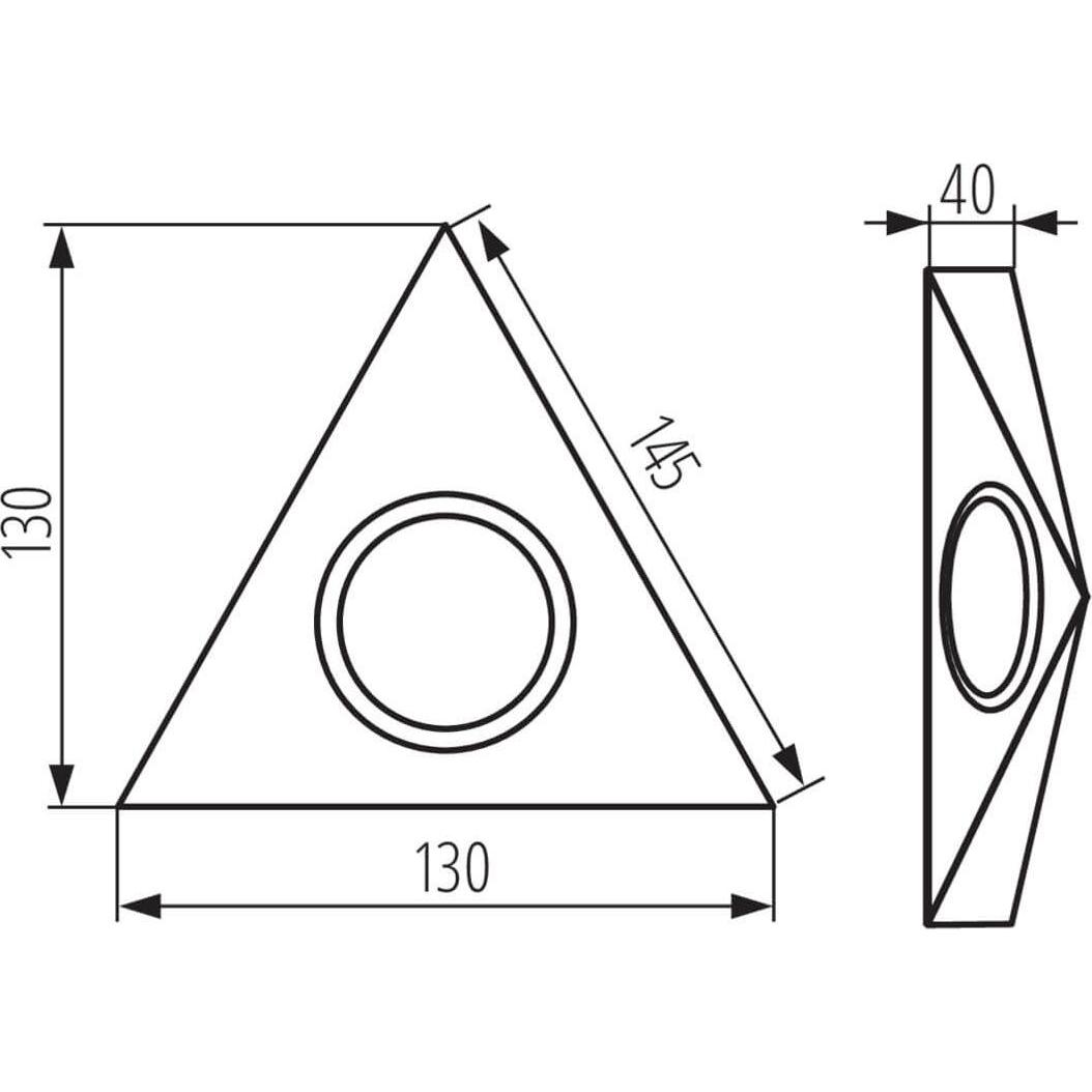 Thumbnail - Kanlux, Wandleuchte + Deckenleuchte, Möbelunterbauleuchte ZEPO G4 Schwarz 36630 (G4)