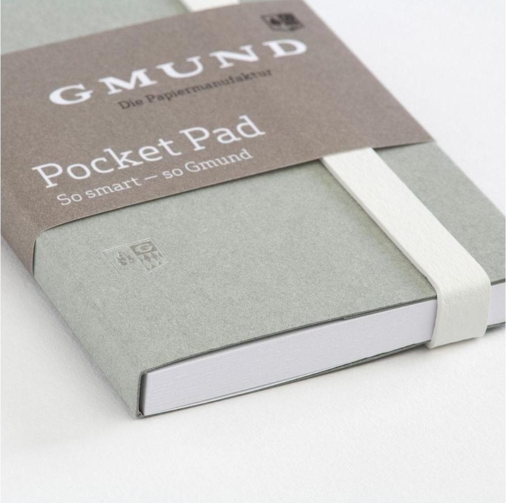 Image du produit Gmund Pocket Pad (6,7 x 13,8 cm, Blanc, Couverture rigide)
