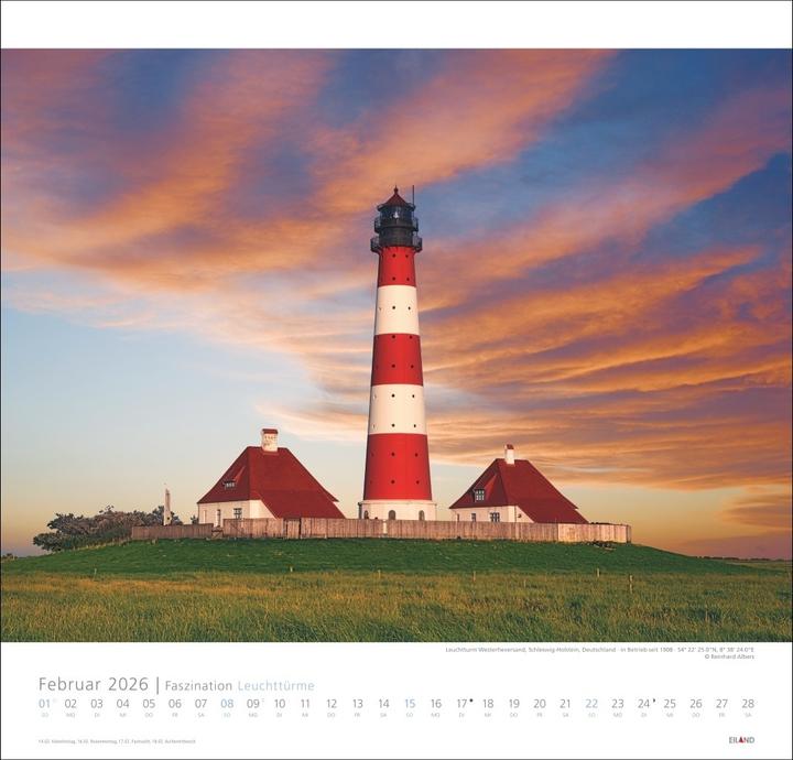 Immagine prodotto Faszination Leuchttürme Edition Kalender 2026 - An den Grenzen der Landschaft (48 x 46 cm, Copertina rigida, Tedesco)
