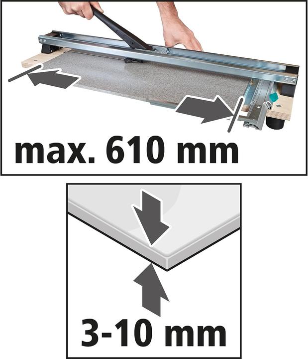 Produktbild wolfcraft 1 TC 610 W - Fliesenschneider