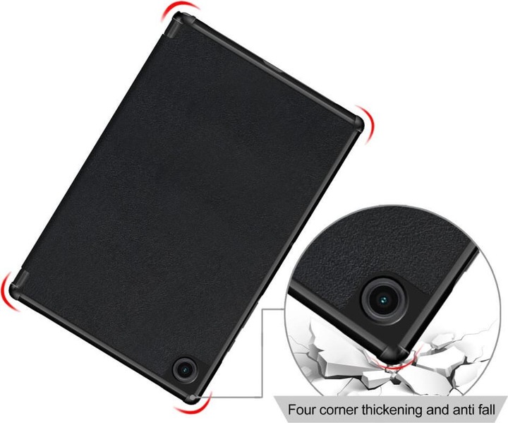 Actual product image Cover-Discount Galaxy Tab A7 Lite - Tri-fold Smart Case black (Galaxy Tab A7 Lite)