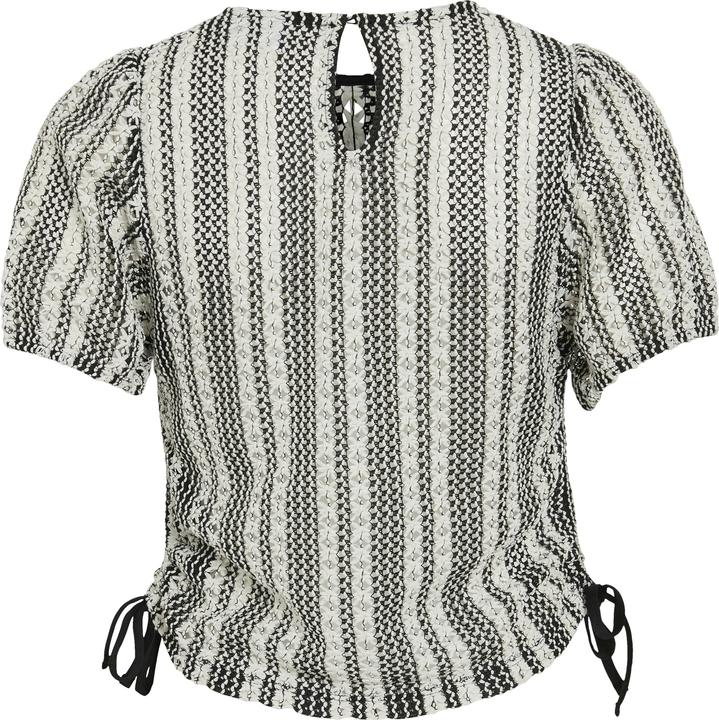 Actual product image Vila VINUSE Durchscheinendes Oberteil mit kurzen Ärmeln (S)