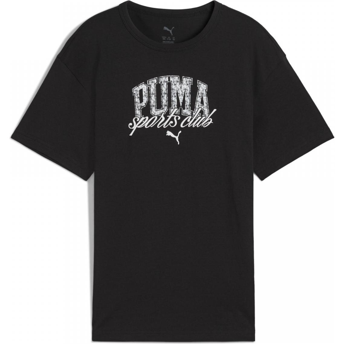 Puma, Mädchen, Sportshirt, CLASS Tee II G (176), Blau, 176