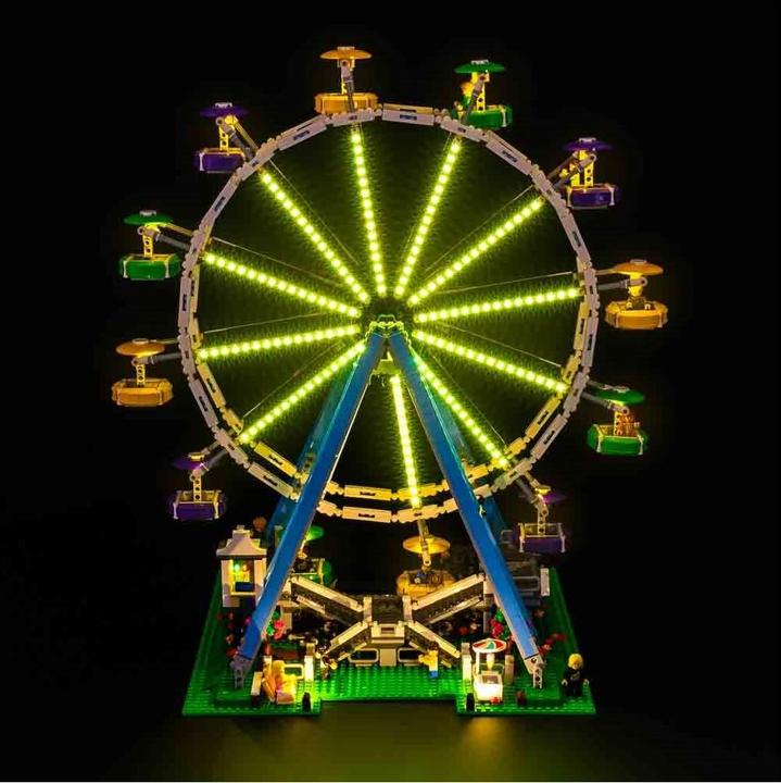 Produktbild Light my bricks LED Licht Set 2.0 für LEGO® 10247 Riesenrad