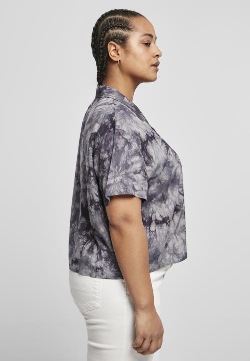 Produktbild Urban Classics Ladies Viscose Tie Dye Resort Shirt (S)