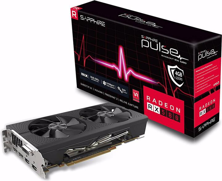 Produktbild Sapphire Radeon RX580 Pulse (4 GB)