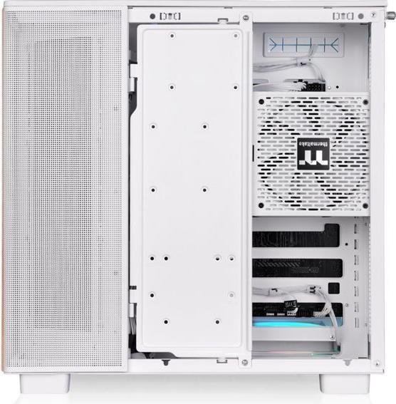 Produktbild Thermaltake Geh View 380 XL WS Midi Tower "ARGB Snow" White retail (ATX, Micro ATX (mATX), Mini-ITX)