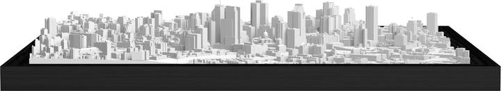 Actual product image Cityframes Montreal CityFrame Size M (49 x 49 x 12 cm)