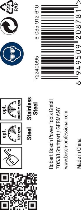 Actual product image Bosch Professional Zubehör Metal drill bits HSS-Co, DIN 338. For rotary drills/drivers (4.4 mm)
