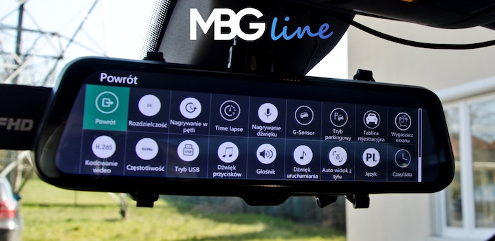Produktbild MBG Line Videorecorder HS900PRO (Eingebautes Mikrofon, Eingebautes Display, Bluetooth, WLAN, QHD)