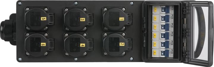 Produktbild Showtec MPD-616 Power Splitter (CEE 32/3)