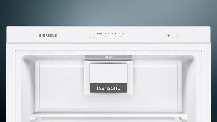 Image du produit Siemens iQ300, Réfrigérateur pose libre, 186 x 60 cm, Blanc, KS36VGWDP (346 l)