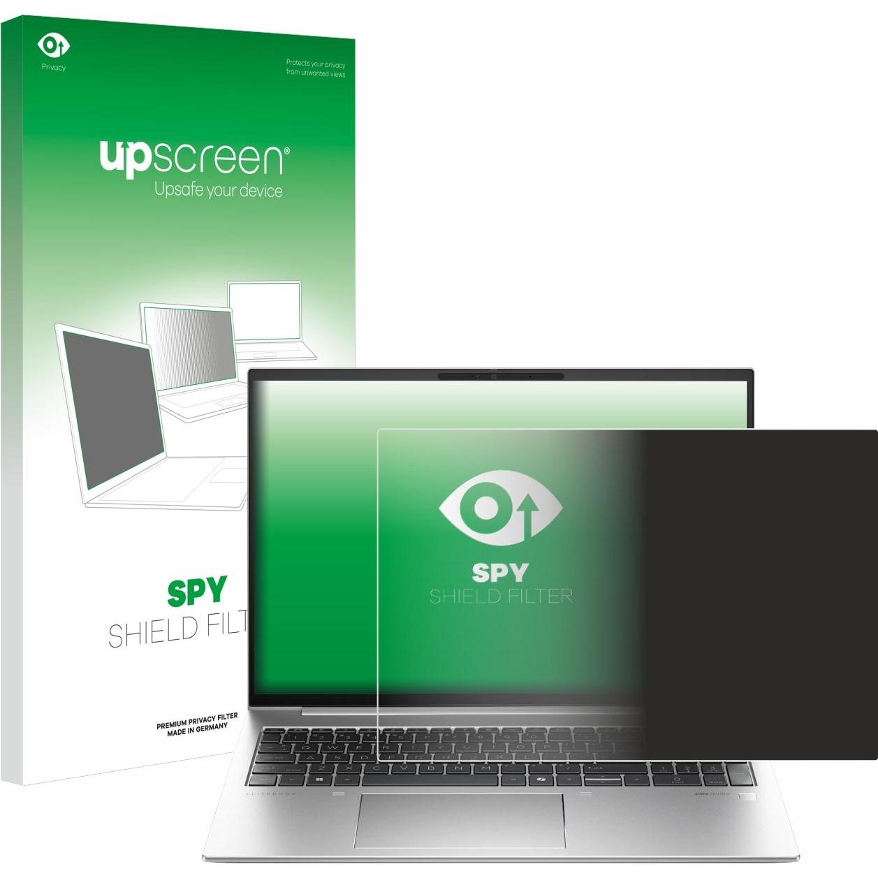 upscreen Spy Shield Blickschutzfilter (35.56", 16 : 10), Notebook Schutzfolie