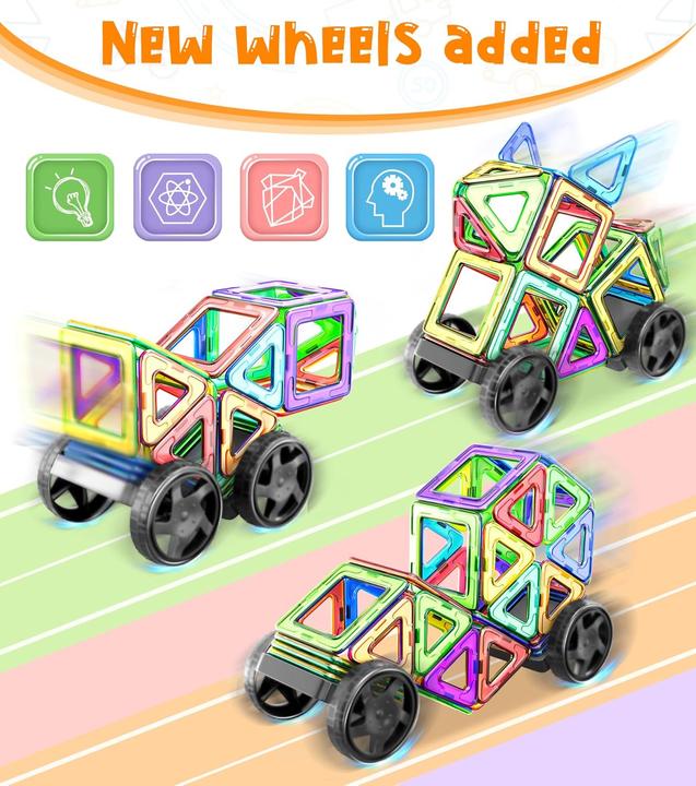 Produktbild Cooljoy 50-teiliges Magnetbausteine-Set