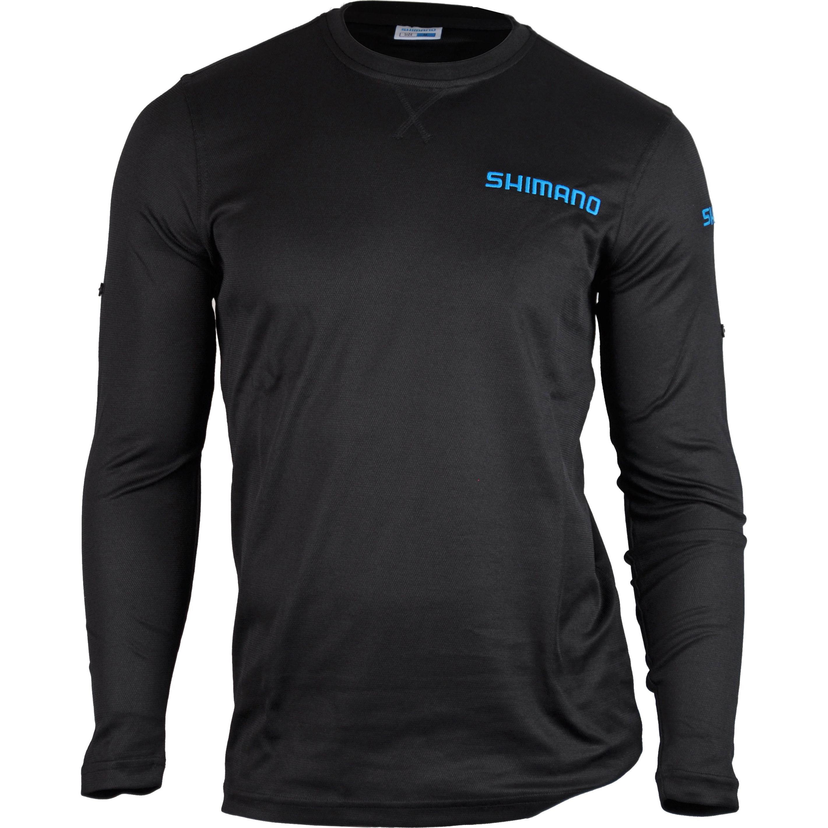 Shimano, Unisex, Velotrikot, Workshop Shirt Langarm (M), Schwarz, M
