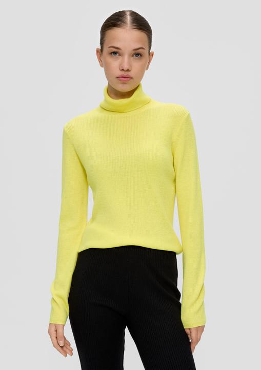 Produktbild S.Oliver Strickpullover Rollkragenpullover aus Feinstrick (L)