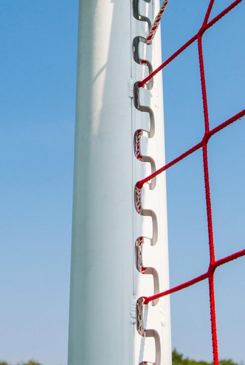 Image du produit Sport-Thieme But de football pour grand terrain dans les douilles de sol, debout, avec fixation de filet