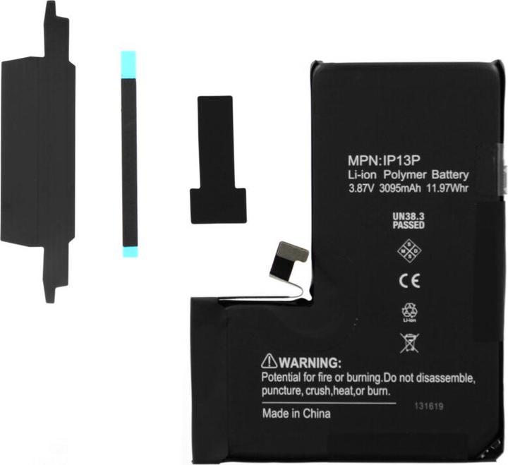 Immagine prodotto OEM Batteria per iPhone 13 Pro, decodificata con IC aggiuntivo (senza saldatura)