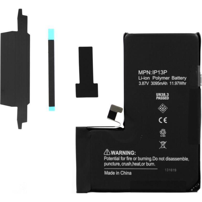 OEM Akku für iPhone 13 Pro, dekodiert mit zusätzlichem IC (ohne Schweissen), Smartphone Akku