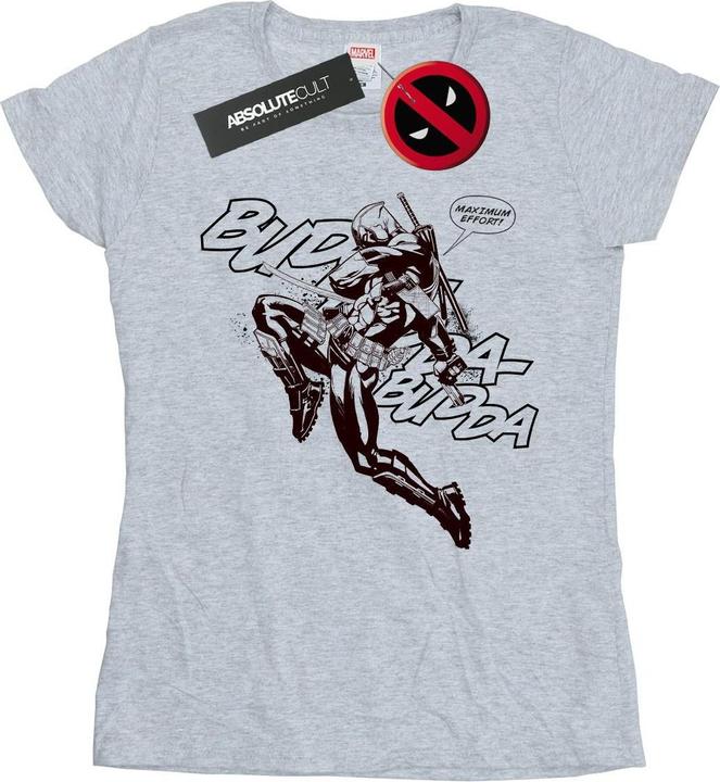 Image du produit - T-shirt DEADPOOL BUDDA BUDDA - Femme (XL)