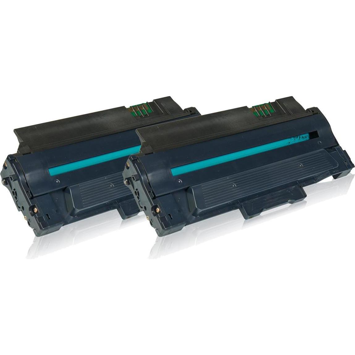 Thumbnail - Inkadoo, Toner, Toner sparset kompatibel zu Samsung MLT-D 1052 L/ELS / 1052L enthält 2x Tonerkartusche Schw... (BK)