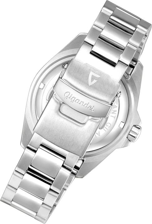 Image du produit Gigandet Montre automatique analogique pour homme avec réserve de marche et étanche (Montre de plongée, 43 mm)