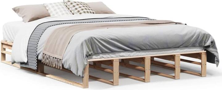Actual product image VidaXL Bed without mattress (140 x 190 cm)