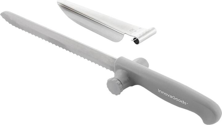 Image du produit InnovaGoods Couteau à pain avec guide de coupe réglable