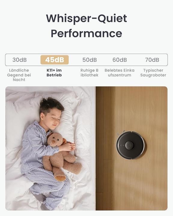 Produktbild SwitchBot Saugerroboter K11+ (6000 Pa)