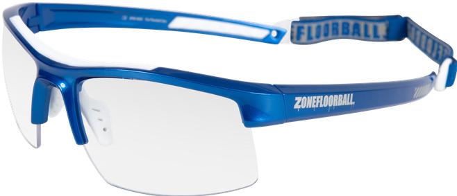 Image du produit Zone Floorball Zone Brille PROTECTOR Junior-blau/weiss (Taille unique)