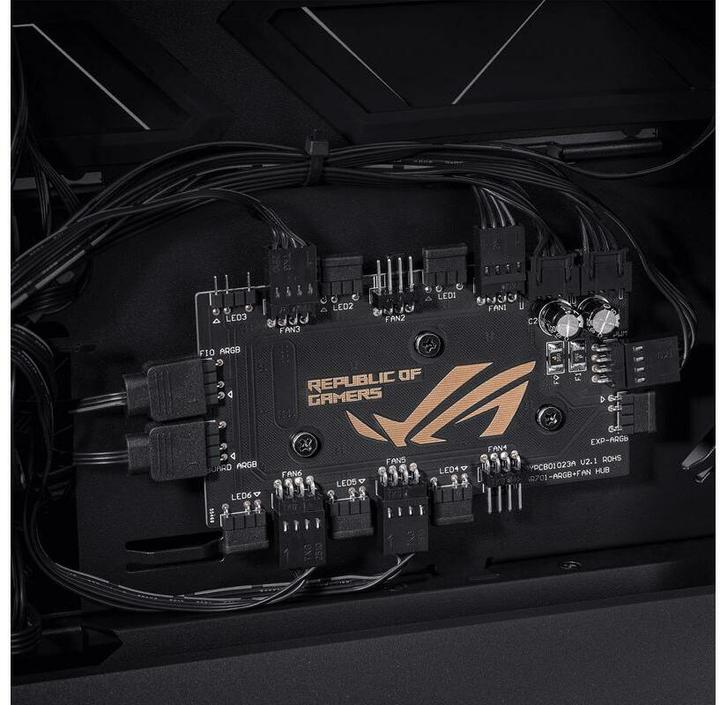 Image du produit ASUS Affaire GR701 ROG HYPERION (ATX, Mini-ITX, E-ATX, mATX)