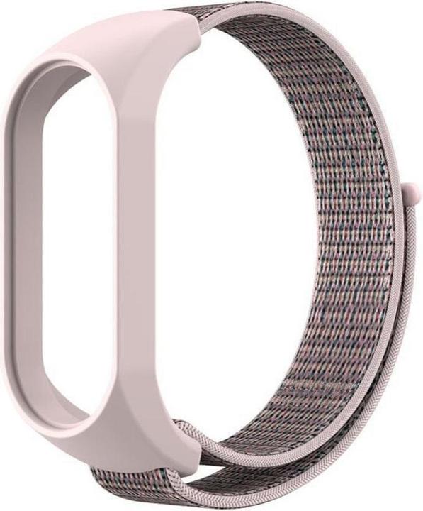 OEM Strap Nylon strap for XIAOMI Mi Band 5 / 6 / 7 pink (07) (Nylon)