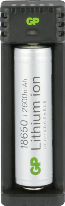 Actual product image GP Batteries L111 (1 pcs., 18650, 2600 mAh, Battery + charger)